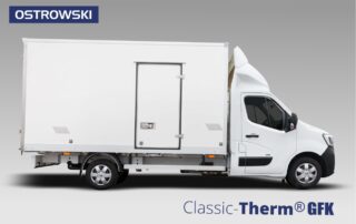 ściany zabudów samochodowych