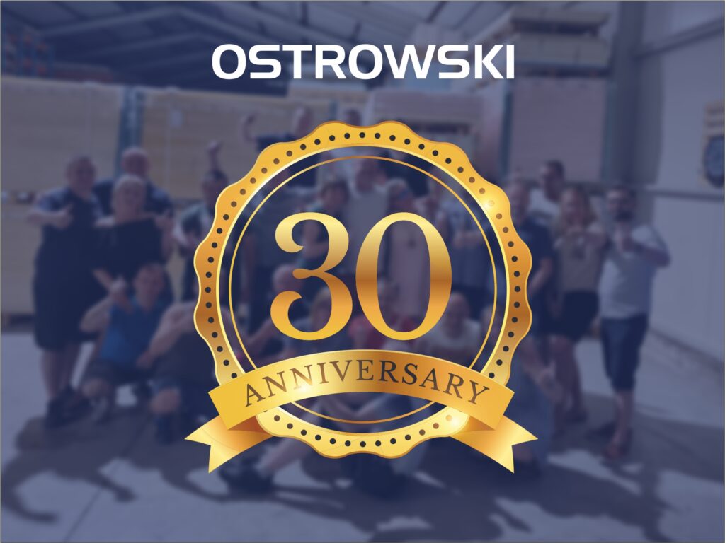 Świętujemy 30-lecie istnienia firmy / We are celebrating the company’s 30th anniversary / Wir feiern unser 30-jähriges Jubiläum